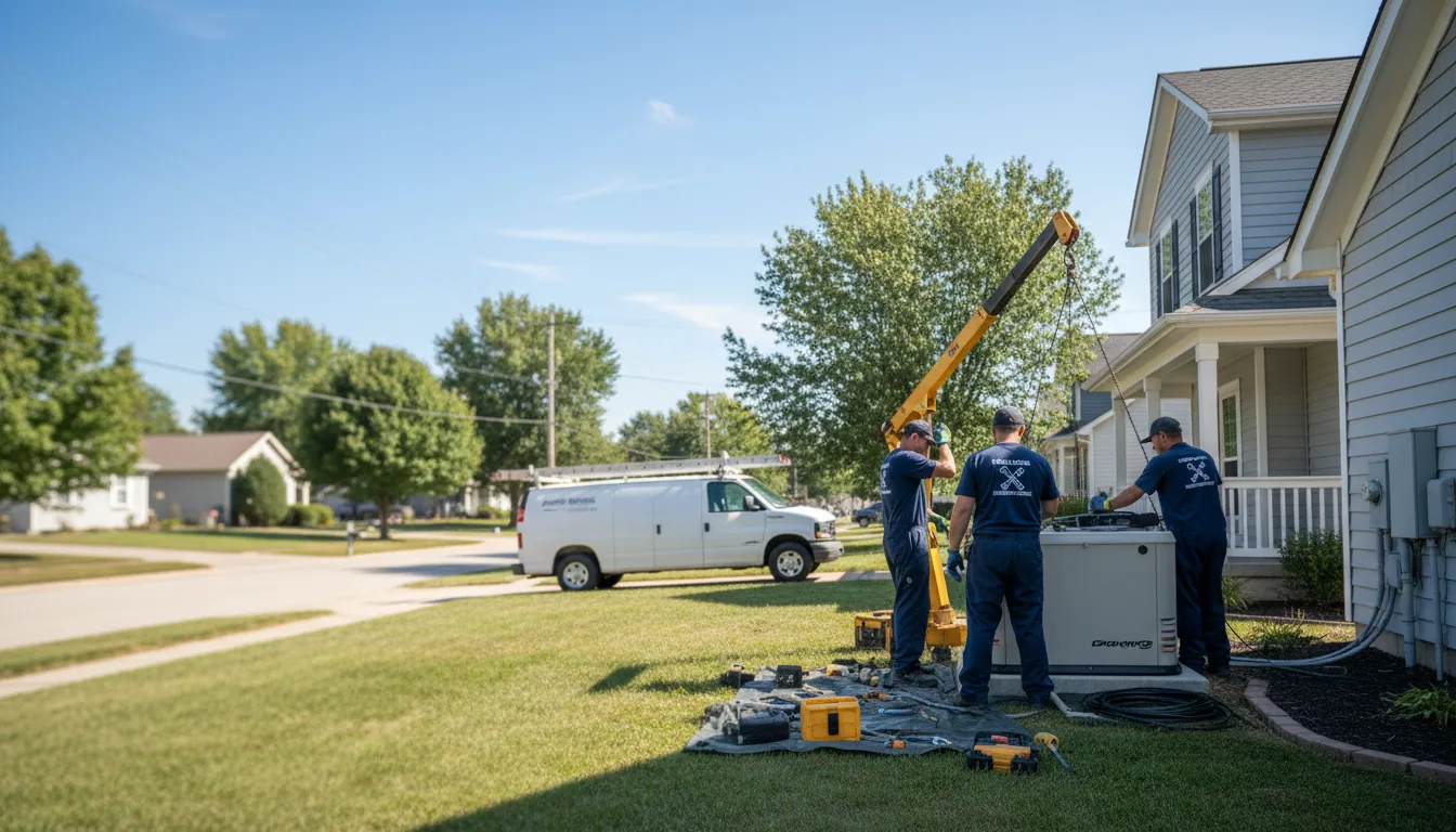 Generator Installation in North Franklin, CT near me